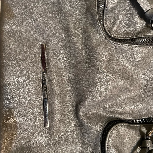 Steven Madden Grey/Gun Metal Purse - Picture 3 of 7
